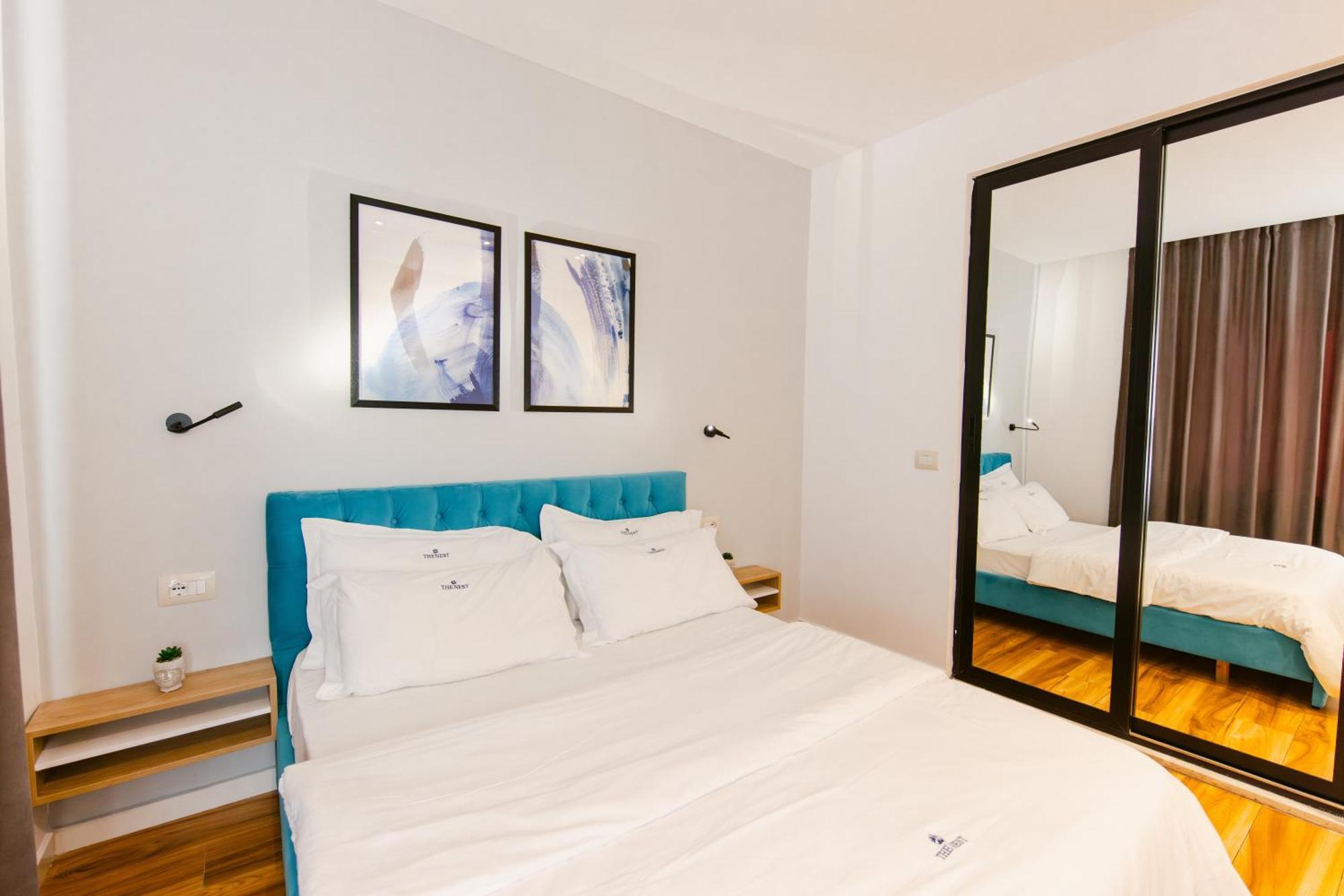 Durres Str Modern Apartments - The Nest Τίρανα Εξωτερικό φωτογραφία